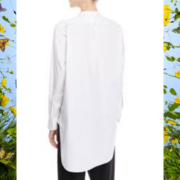 ^$1990 NEW OSCAR DE LA RENTA  DANDELION BOYFREIND RUNWAY BLOUSE US XL 14 - Picture 7 of 14